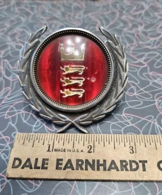 Ford Gran Torino 1972 vintage deportivo parrilla emblema insignia logotipo # D2OB-8216-CA RARO Foto 1 de 4