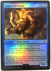 MTG Qiqirn Merchant (Foil) Final Fantasy 65 FFXI FF11 NM - Picture 1 of 6