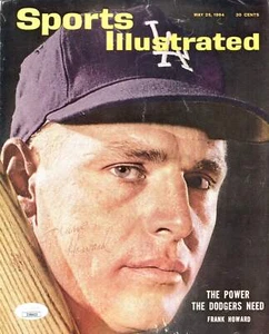 Frank Howard Autographed Sports Illustrated Magazine Page (JSA) - Picture 1 of 2