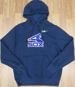 SUDADERA CON CAPUCHA CHICAGO WHITE SOX NIKE COOPERSTOWN ALGODÓN TALLA MEDIANA, M - Imagen 1 de 5