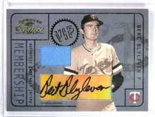 2004 Donruss Classics VIP Membership Jersey Autograph Bert Blyleven #D/50