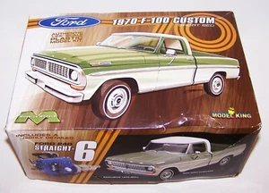 MOEBIUS MODELS MODEL KING FORD 1970 F-100 CUSTOM SHORT BED 1/25 PLASTIC MODEL  - Picture 1 of 8