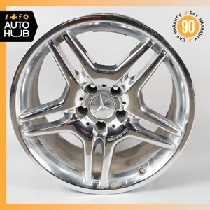 Mercedes R230 SL55 SL65 AMG 9.5 x 18 18" Rear Wheel Rim Chrome 2304012902 OEM - Picture 1 of 21