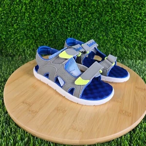 Timberland Kinder Perkins Row Riemchensandale grau Größe 13 neu im Karton - Bild 1 von 6