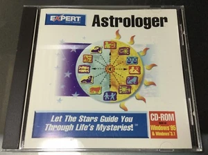 Astrologer Expert Software CD-ROM DOS Windows 95 & 3.1 Astrology Software 1995 - Picture 1 of 2