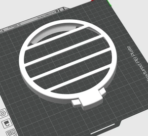 Hella Comet 500 Light Cover 6.5" / 168 mm – Protective | UK 3D Printing Service - Picture 1 of 13