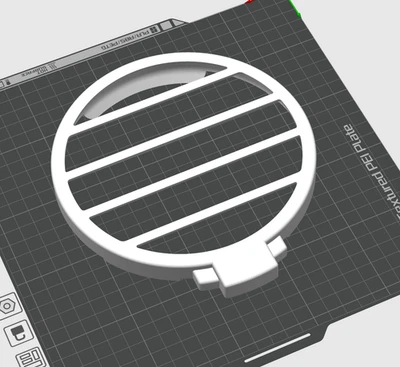 Hella Comet 500 Light Cover 6.5" / 168 mm – Protective | UK 3D Printing Service - Image 1 of 4