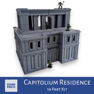 Capitolium Residence | Invictaria | Imperial Terrain Scenery for TT Wargaming - Picture 1 of 10