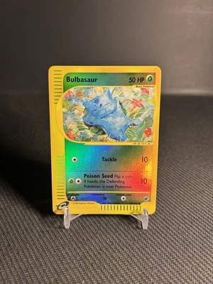 Pokémon TCG Bulbasaur 94/165 Expedition Reverse Holo NM/NM- - Image 1 of 4