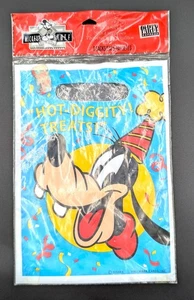 Vtg Disney Goofy Treat Sacks, Birthday, Loot bags, Party Favors Mickey & Friends - Picture 1 of 4