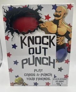 Knockout Punch Boxing Card Game Family Game Night 2-6 Players Ages 7+ New Sealed - Picture 1 of 6