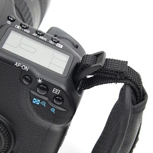 Impugnatura cinghia manuale imbracatura fotocamera per / / / fotocamera DSLR (nero) - Foto 1 di 9