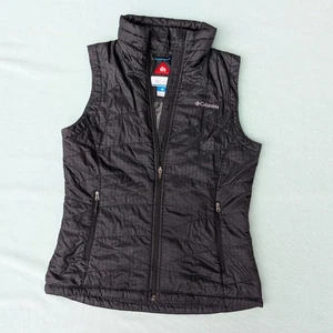 Giubbotto Columbia donna nero puffer omni calore full zip isolato taglia media - Foto 1 di 12