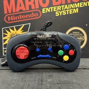 Quickshot Super Nintendo Snes Controller QS-160 TURBO SLO-MO TESTED FREE POSTAGE - Picture 1 of 10