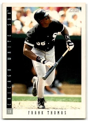 1993 Score #3 Frank Thomas Chicago White Sox - Image 1 of 2