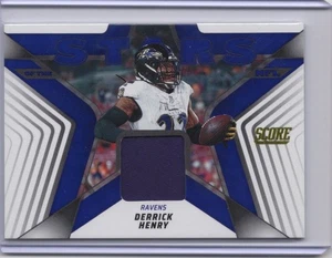 2025 Score - Stars of the Nfl Derrick Henry #SNJ-DHY Jersey (MEM) - Picture 1 of 2