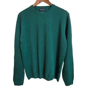 Suéter Piombo Para Hombres Lana Cuello Redondo, Manga Larga Grande, Pullover, Verde - Imagen 1 de 13