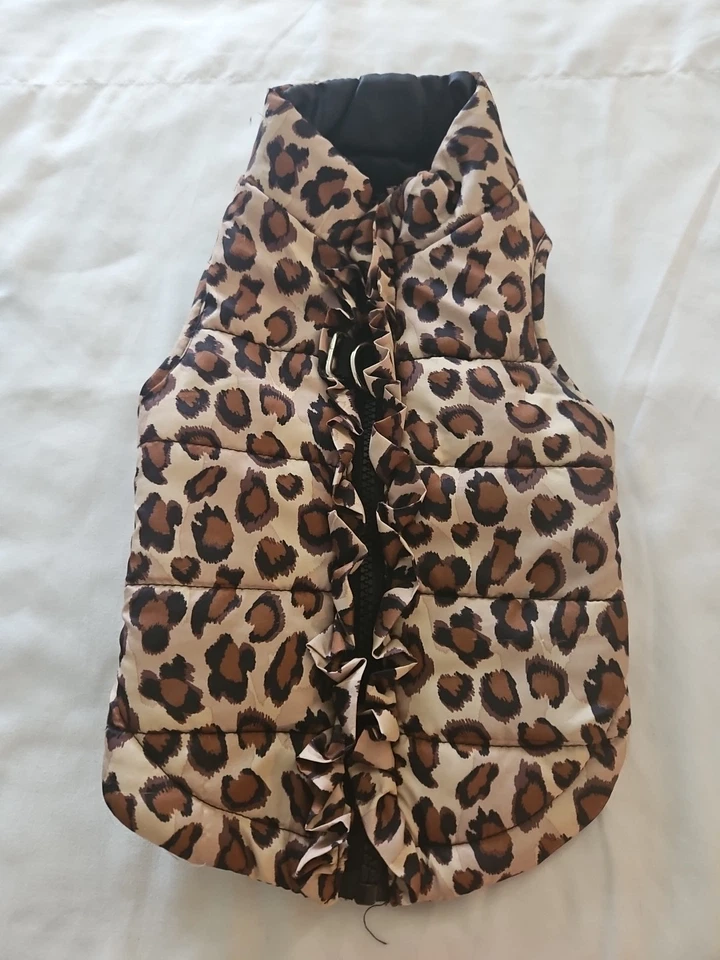 Chaleco para perro estampado de leopardo talla mediana Foto 1 de 4