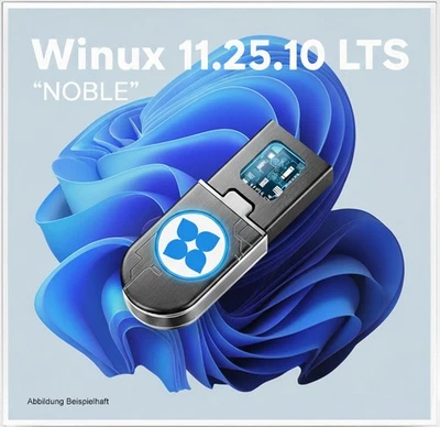 Winux Linux OS auf bootfähigem USB Stick | Windows Alternative | PC wiederbelebe - Bild 1 von 4