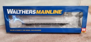 ERIE RAILROAD 60' Pullman Standard Flat Car 8219 Walthers Mainline 910-5398 HO - Picture 1 of 4