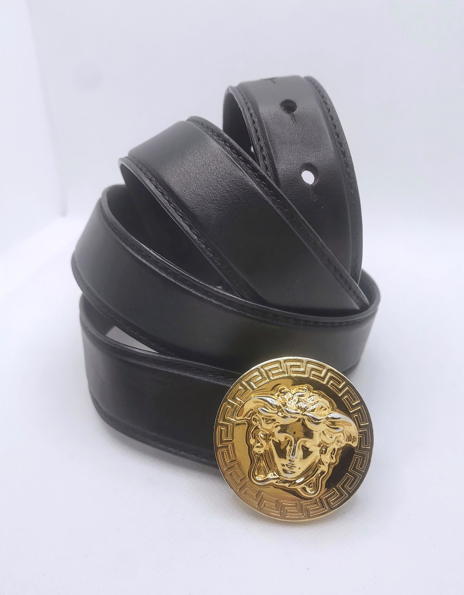 Versace Jeans Medusa Cinto Versace Hombre Vaquero Cinturón De - Main Image