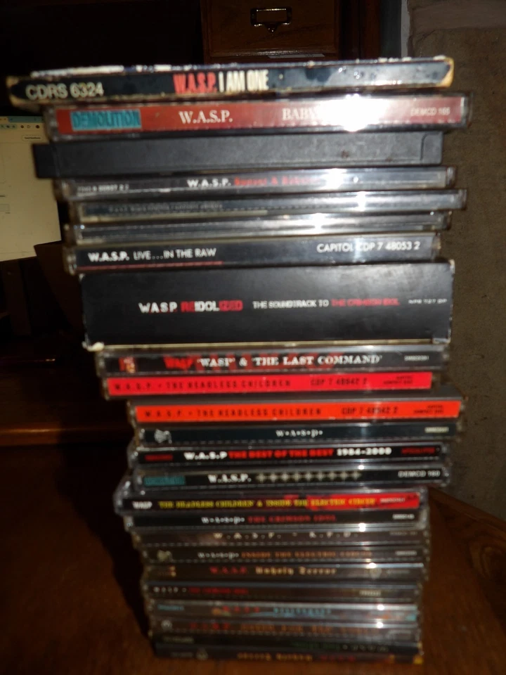 W.A.S.P. CD's Foto 1 de 1