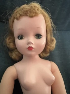 Madame Alexander 20" CISSY DOLL No Splits Blond Nude to Dress Excellent - Bild 1 von 5