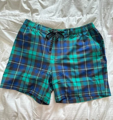 Chubbies Plaid "The Ain't Sandrews 6" Entrepierna (Everywear Performance Short)" XL Foto 1 de 4