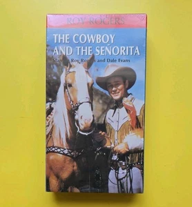 COWBOY AND SENORITA rare Western Musical vhs ROY ROGERS Trigger DALE EVANS 1944 - Picture 1 of 6