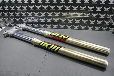 Suzuki 05-21 DRZ400SM 2007 OEM Supermoto horquillas de suspensión delantera 51104-29F70 buenas Foto 1 de 4