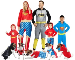 DC Comics Batman Superheld Halloween Haustier Kostüm für Hunde oder Katzen (Medium) - Bild 1 von 4