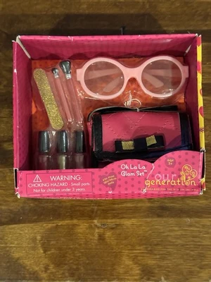 Our Generation Oh La La Glam Set Accesorios 8 piezas ¡NUEVO EN CAJA! Foto 1 de 4