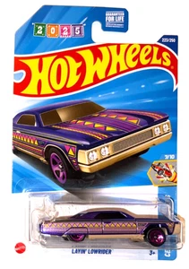 2025 1/64 HOT WHEELS Layin' Lowrider Celebration Racers Series 7/10 New - Picture 1 of 2