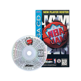 NBA Jam (Sega CD, 1994) GAME/MANUAL ONLY Tested & Working