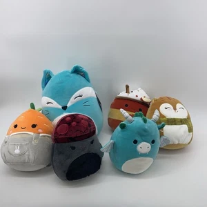 Squishmallows Lot Of 6 Brand New With Tags 5@8” & 1@12” - Picture 1 of 19