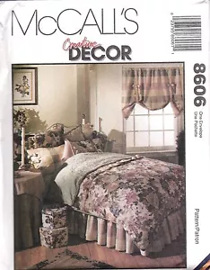 8606 UNGESCHNITTEN Vintage McCalls Schnittmuster kreative Deko Schlafzimmer Essentials Nähen - Bild 1 von 2