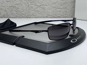 OAKLEY SPLINTER Frame Matte Black / Midnight Sunglasses - Lens Warm Grey - Picture 1 of 12