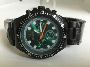 Lancaster Men's OLA0483BK MB VR Chronograph Black Dial Black Ion-Plated  - Picture 1 of 5