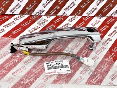 69210-60110 Lexus Lx570 Conjunto de manija genuina puerta delantera exterior derecha o izquierda OEM Foto 1 de 3