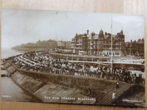 c1913 RPPC - The New Parades - Blackpool - Picture 1 of 1