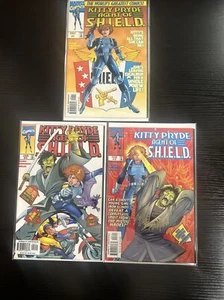 Marvel Kitty Pryde Agent Of Shield 1997 Complete Series 1 2 3 Near Mint NM - Picture 1 of 4