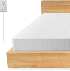 Grounding Fitted Sheet Cotton Silver Fiber Grounded Bio Rhythm (QUEEN) White - Picture 1 of 5