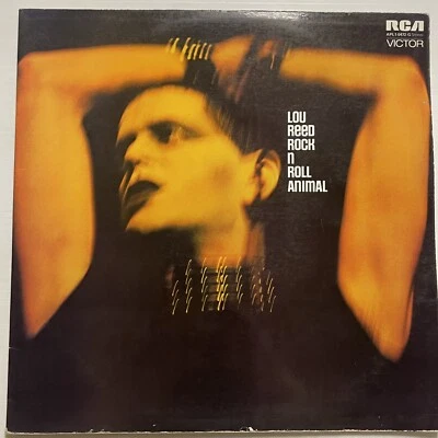 Lou Reed Rock N Roll Animal Vinyl Record 12” 33 RPM APL1-0472-G RCA 1974 - Image 1 of 4