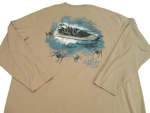 Coolibar UPF 50+ UV Shirt Men's XXL Marine Division Spikes Tactical Long Sleeve - Picture 1 of 12