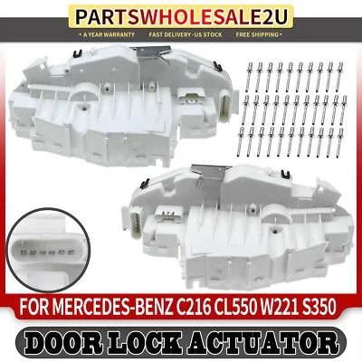 2x Actuador de cerradura de puerta delantera para Mercedes-Benz CL550 CL600 S350 S400 S450 S550 Foto 1 de 4