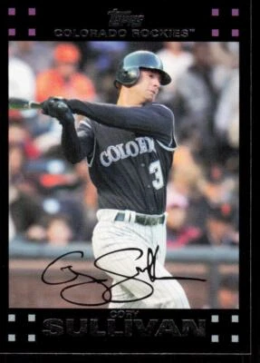 2007 Topps 205 Cory Sullivan Colorado Rockies - Image 1 of 2
