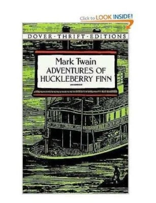 The Adventures of Huckleberry Finn by Mark Twain Book The Fast Free Shipping - Image 1 of 2