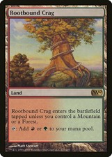 MTG Rootbound Crag (M10) (foil) [Magic 2010] [Near Mint]