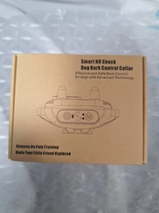 Bark Collar Dog Bark Collar Rechargeable Bark Collar with Beep Vibration Without - Picture 1 of 24