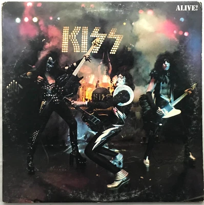 KISS "Alive!" RE 2LP 1977 Casablanca Film Crew Labels NBLP 7020 VG++ / VG+ - Image 1 of 4